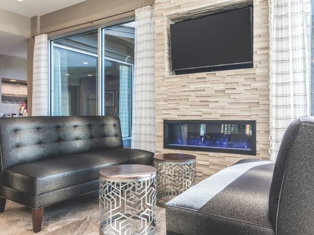 Lobby Fireplace