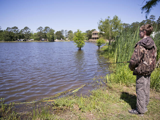 13 acre fishing pond