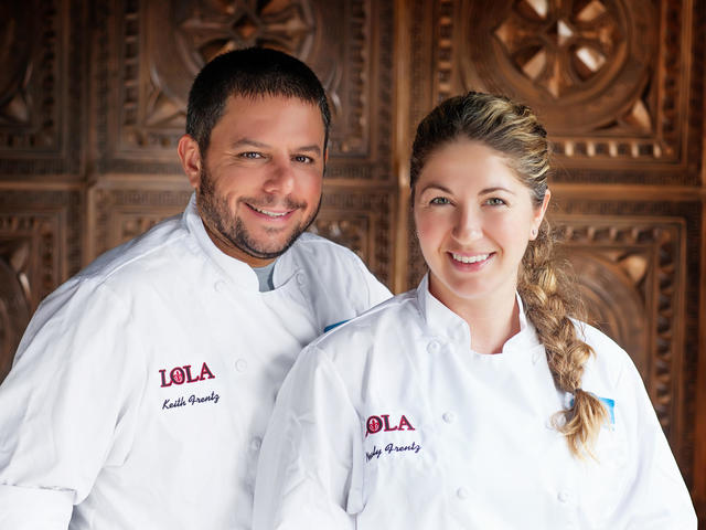 Chefs Keith and Nealy Frentz (Heidi Bowers Photography)