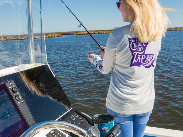 Fishing Charters in Slidell. Cast a line and real in a Redfish, Speckled Trout, Flounder or other fine catch.