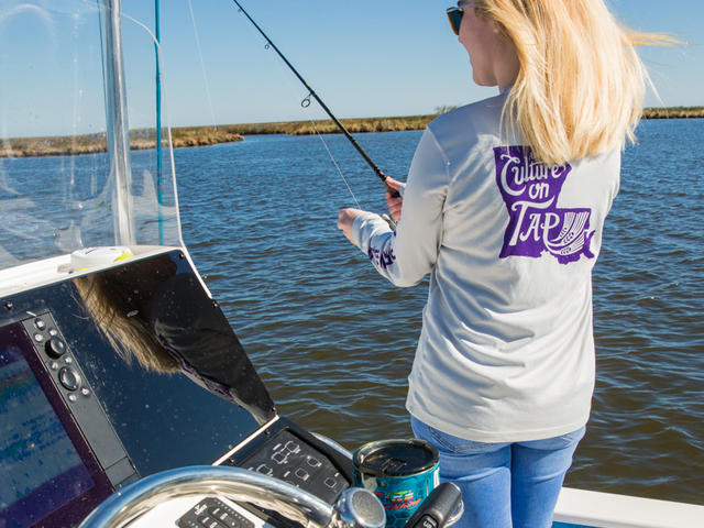 Fishing Charters in Slidell. Cast a line and real in a Redfish, Speckled Trout, Flounder or other fine catch.