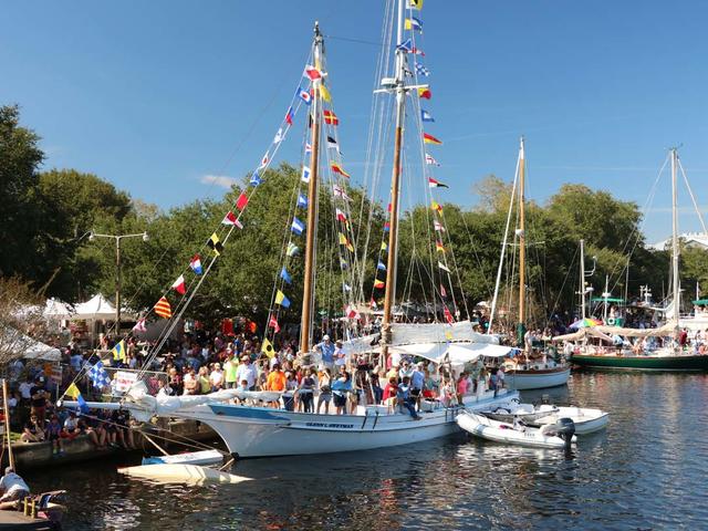 The Wooden Boat Festival in Madisonville photo by Jim Kubik.