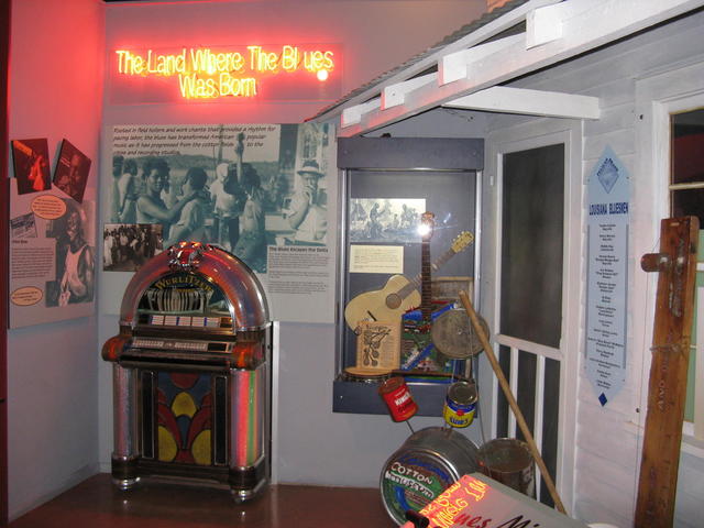 Delta Blues and Jazz exhibit