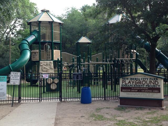 New Iberia City Park Playground Photo