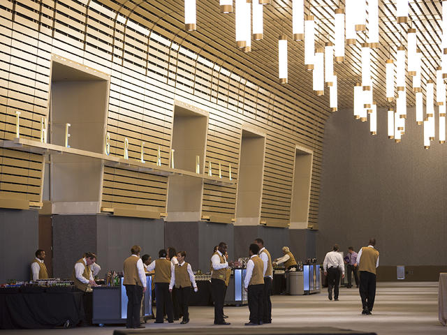 25,000 sq. ft. pre-function area of the Great Hall at New Orleans Ernest N. Morial Convention Center. Photo 5