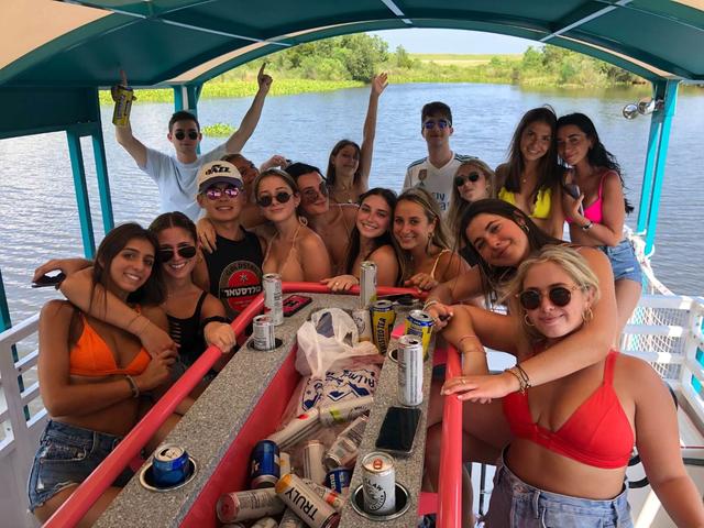 Grab your besties and party on the bayou!