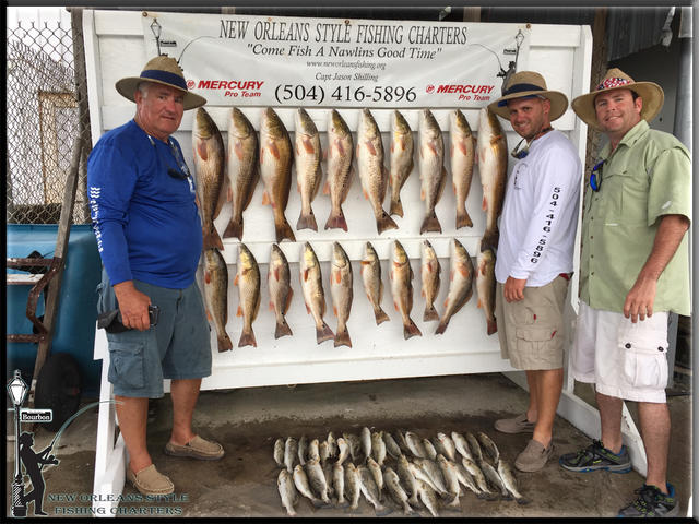 Always a Good Time Fishing New Orleans Style