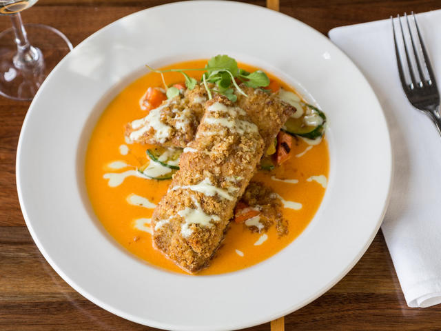 Andouille Crusted Fish