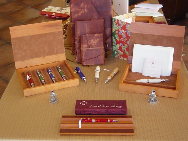 Jean-Pierre Lepine Pens and pen boxes