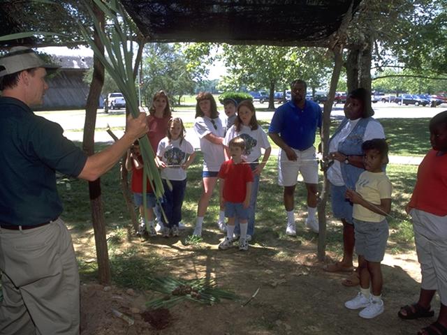 Many programs demonstrate how the residents of the Poverty Point area lived and worked, hundreds of years ago.