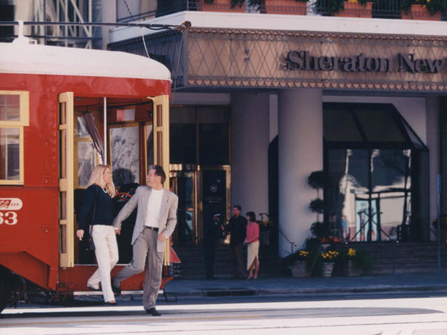 On the Canal Street streetcar line