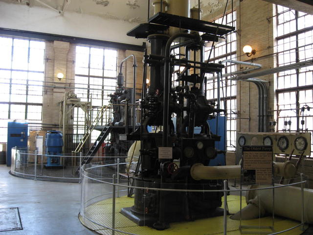 McNeill Street Pumping Station's oldest pump at the Shreveport Water Works Museum. Photo