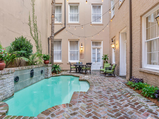 Outdoor Wading Pool and Courtyard