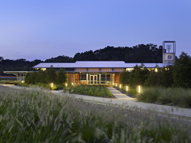 Visitor Center evening