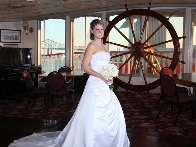 Blushing Bride on the Natchez