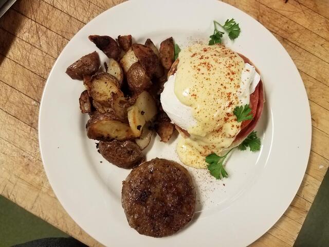 Eggs Benedict Breakfast