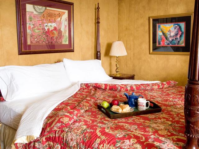 Enjoy a great night in one of our five guest rooms!