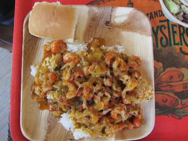 1868 Crawfish Etouffee and Cole Slaw