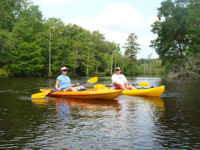 KAYAKING THE WATER WAYS OF UNION PARISH