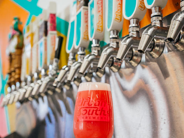 Treat yourself one of over 25 beers and seltzers on tap! Our brewery boasts both traditionally made and modern approaches to a wide variety of beer styles.