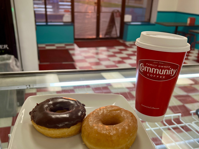 Chocolate and Glazed Donuts