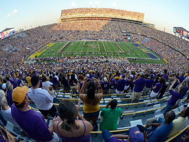 Home of LSU's Fighting Tigers! Photo credit: Steve Franz, LSU
