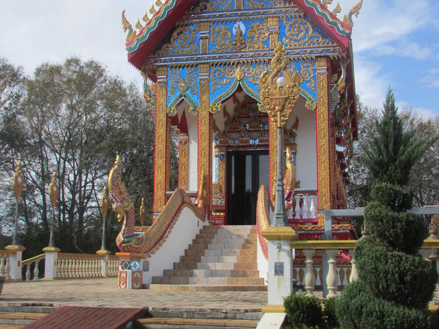 Lao Temple Exterior