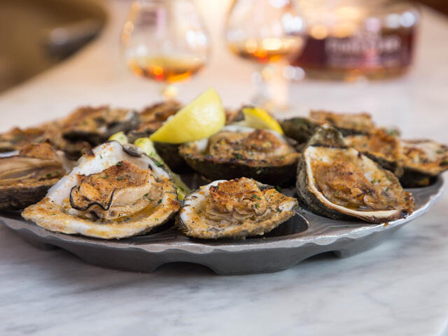 Charbroiled Oysters