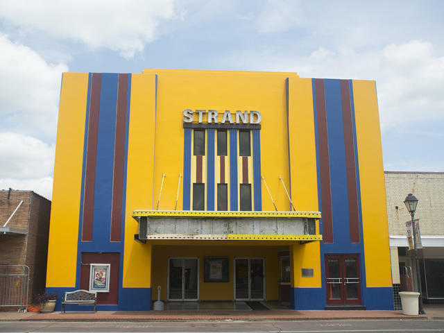 Historic Strand Theatre in Jennings