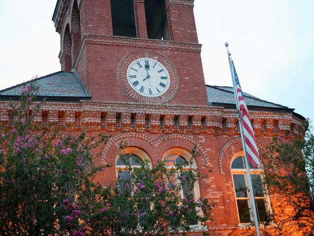 The Ascension Parish Courthouse in Historic Donaldsonville, LA