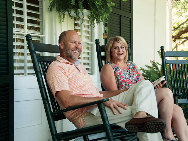 Enjoying Fairfax Inn in Franklin
