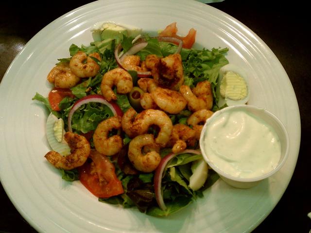 Grilled Shrimp Salad