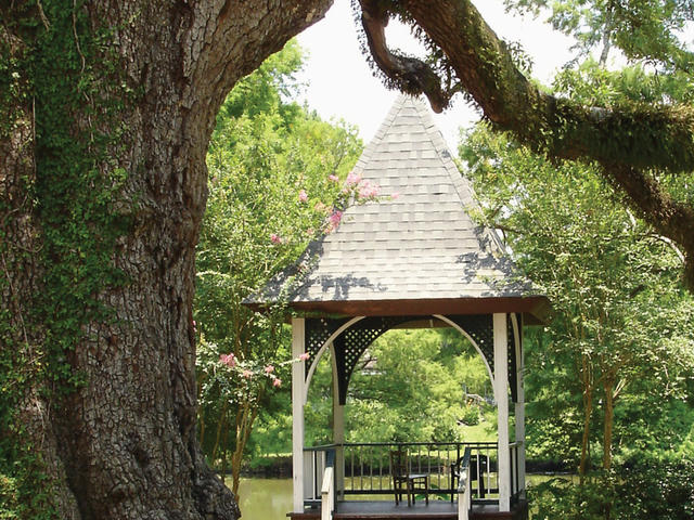 Evangeline Oak and Gazebo