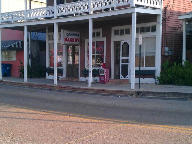 Danna's Bakery, a St. Martinville tradition since the 1930s.  Located on Bridge Street.