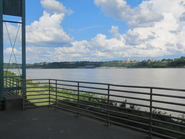View from the riverfront