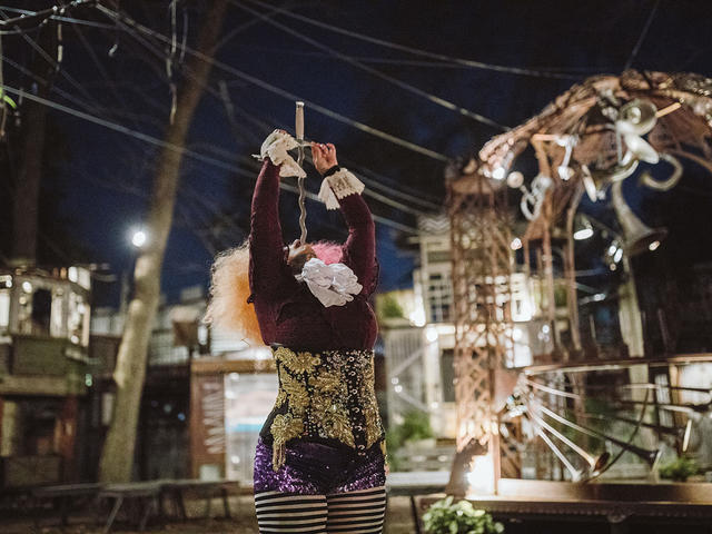 Exceptional Talent - Our Madhatter swallows the sword