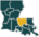 Baton Rouge Area Map Icon