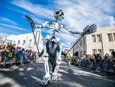 Parade at Rougarou fest in Houma.