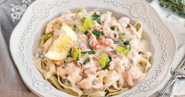 Creamy Crawfish Pasta Recipe | Explore Louisiana