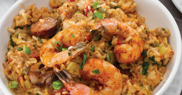 Chicken, Andouille and Shrimp Jambalaya Recipe | Explore Louisiana