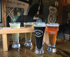 Tasting at Flying Heart Brewing &amp; Pub in Bossier City, Louisiana