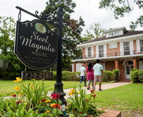 Explore the Steel Magnolia House in Natchitoches.