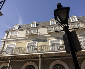 Exterior of the Bourbon Orleans Hotel in New Orleans, Louisiana