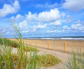 Grand Isle Beach in Jefferson Parish