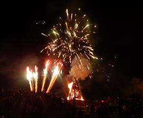 Christmas Eve Bonfires