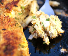 Donald Link's Crab Cakes with Jalepeno Remoulade Recipe