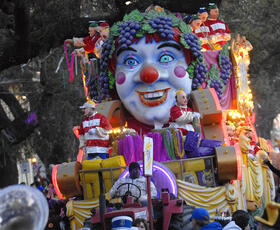 Mardi Gras Krewe of Bacchus in NOLA