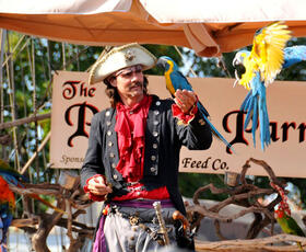 State Fair of Louisiana Pirate's Parrot Show