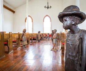 Discover the historic church at Whitney Plantation