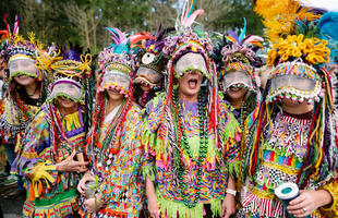 Courir de Mardi Gras in Eunice